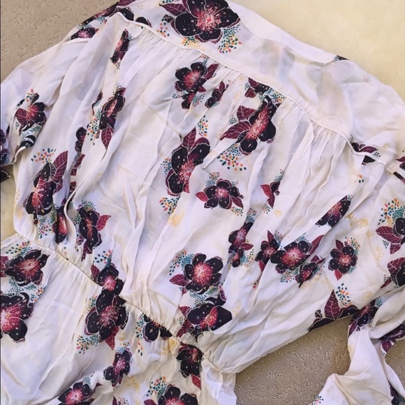 Free People Tuscan Dreams Floral Tunic - Picture 4 of 8